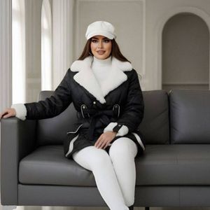 خرید اینترنتی کاپشن مزونی خزدار امپراطور