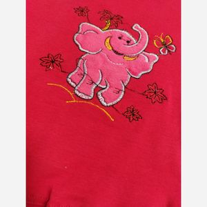 قیمت بلوز شلوار دخترانه چاپ فیل سایز 30 و 35