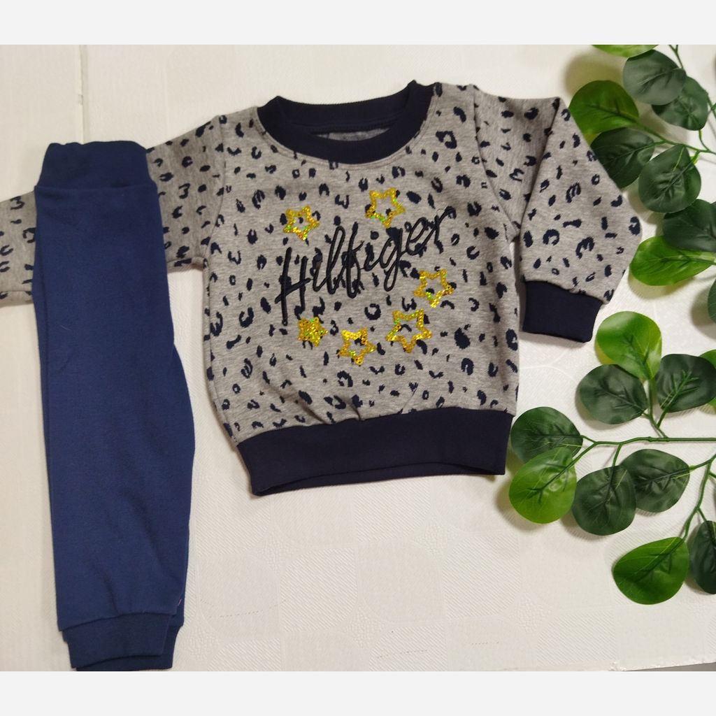 مشخصات ست بلوز شلوار دخترانه ستاره ای st37u