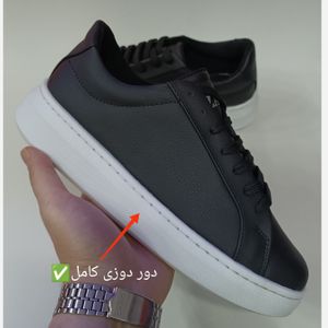 مشخصات کتونی مردانه ونس مشکی زیره سفید زارا کیفیت بالا