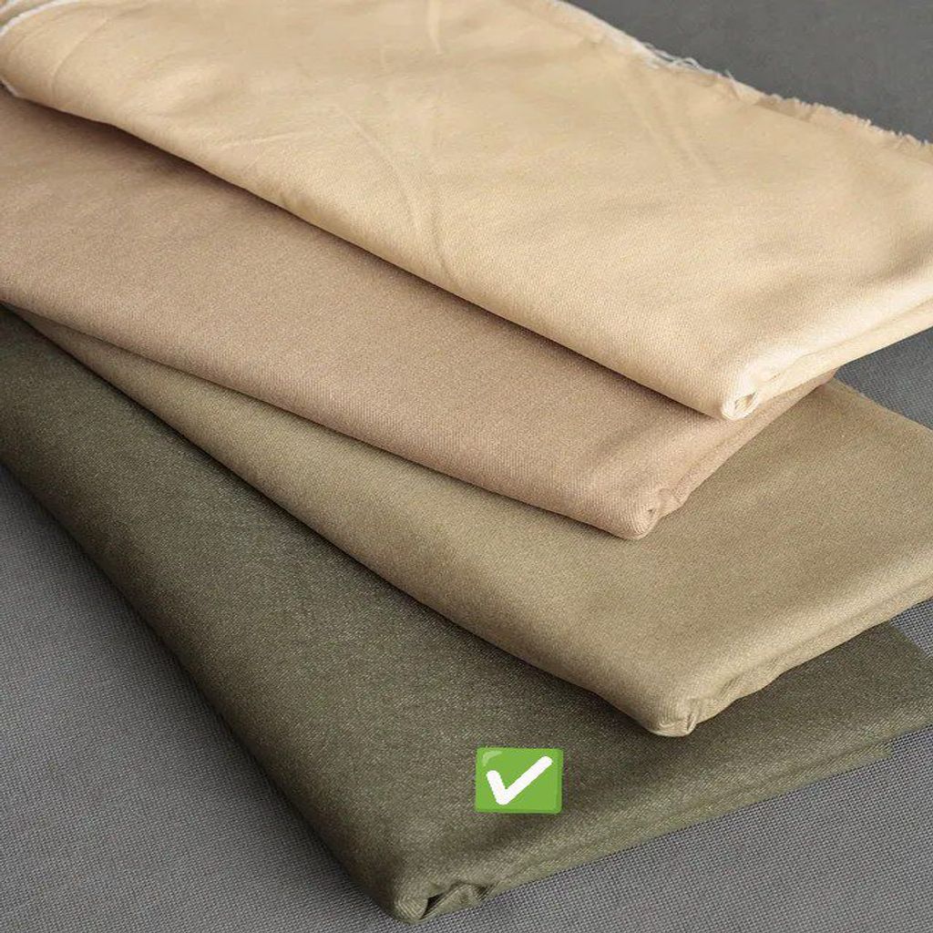 خرید اینترنتی قیمت پارچه جین سنگشور 1161 - رنگ زیتونی