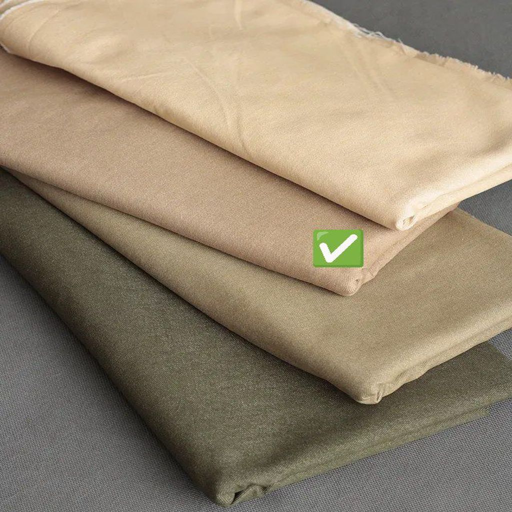 خرید اینترنتی قیمت پارچه جین سنگشور 1161 - رنگ نسکافه ای