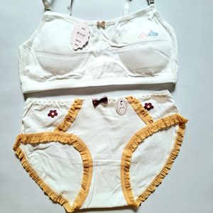 ست شورت و سوتین دخترانه نوجوان 11 تا 14 سال