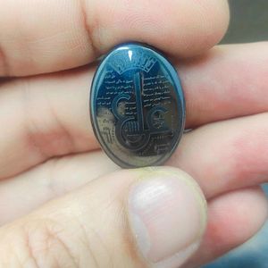 نگین حدید انگشتر فاخر حرز شش گانه لوح سلیمانی