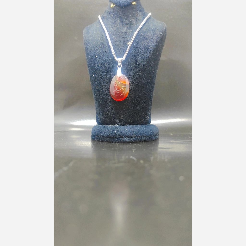 فروش اینترنتی گردنبند سنگ پلاک عقیق خراسانی