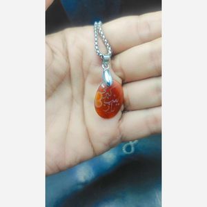 خرید اینترنتی گردنبند سنگ پلاک عقیق خراسانی