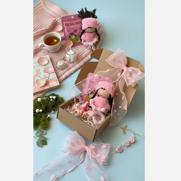 جعبه هدیه رویایی صورتی