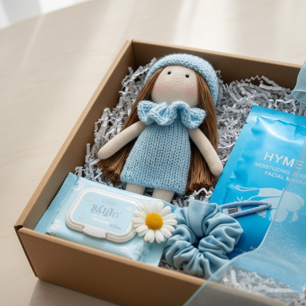 فروش اینترنتی جعبه سورپرایز لحظه های آبی 