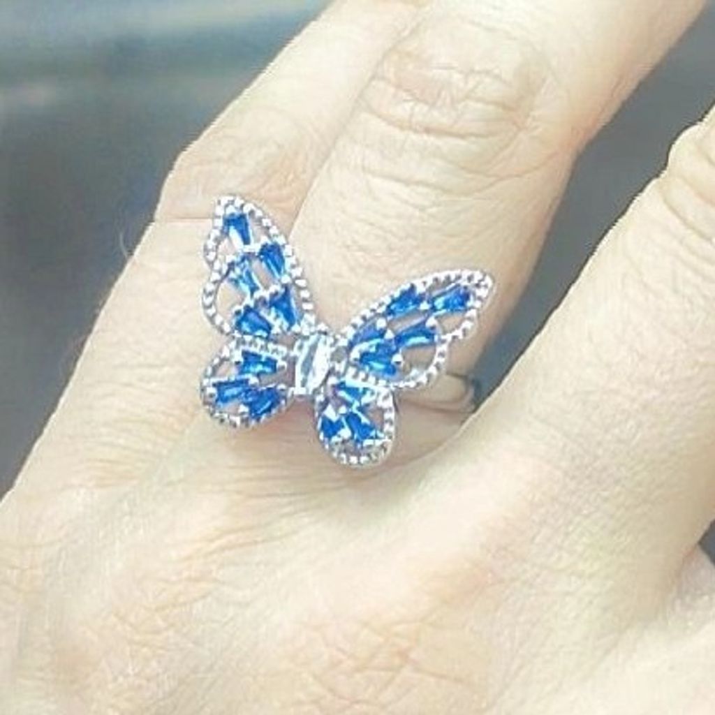 فروش اینترنتی انگشتر پروانه جواهری