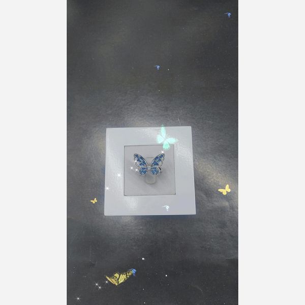 انگشتر پروانه جواهری