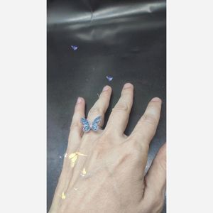 قیمت ارزان انگشتر پروانه جواهری