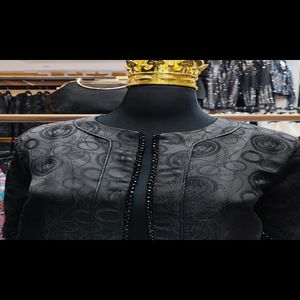 خرید اینترنتی قیمت کت زنانه مجلسی ژاکارد طرح ورساچه