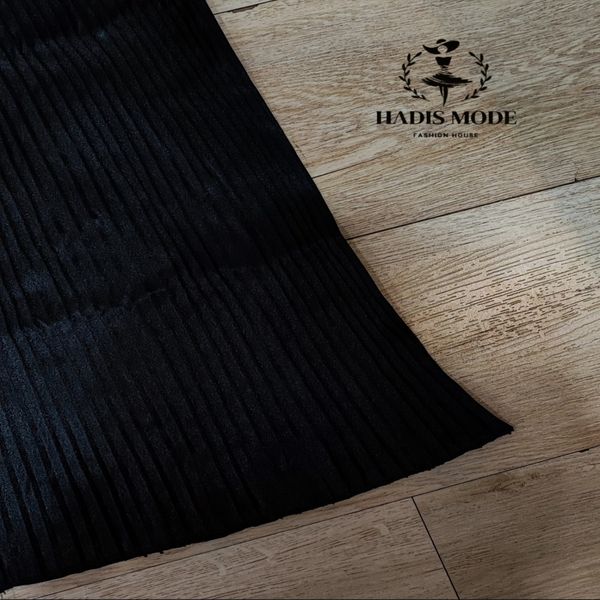 دامن پلیسه ریز ساتن راسته زنانه