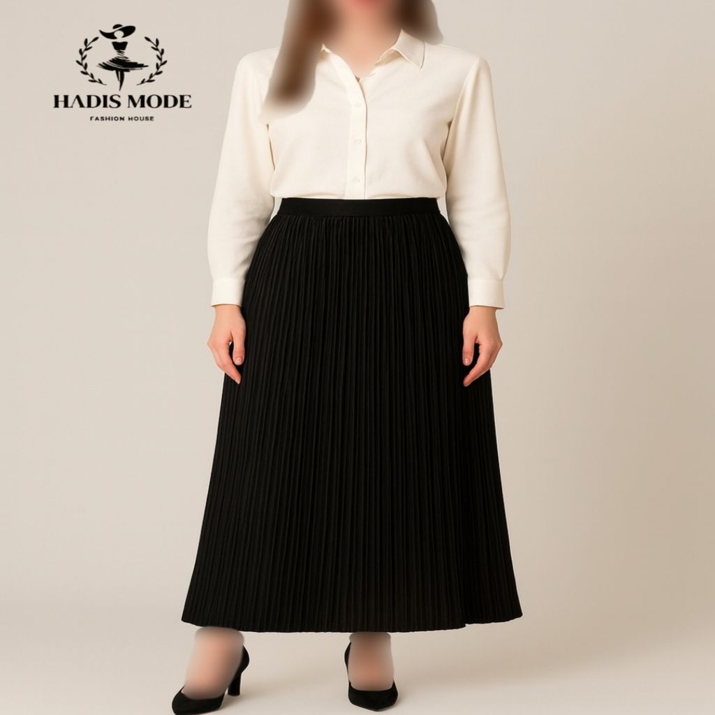 خرید اینترنتی قیمت دامن پلیسه ساتن کلوش زنانه