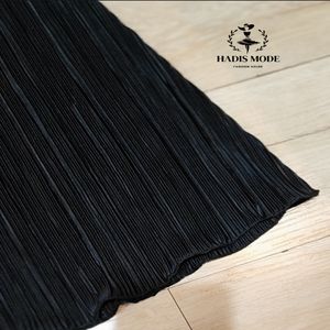 خرید اینترنتی قیمت دامن پلیسه ساتن کلوش زنانه