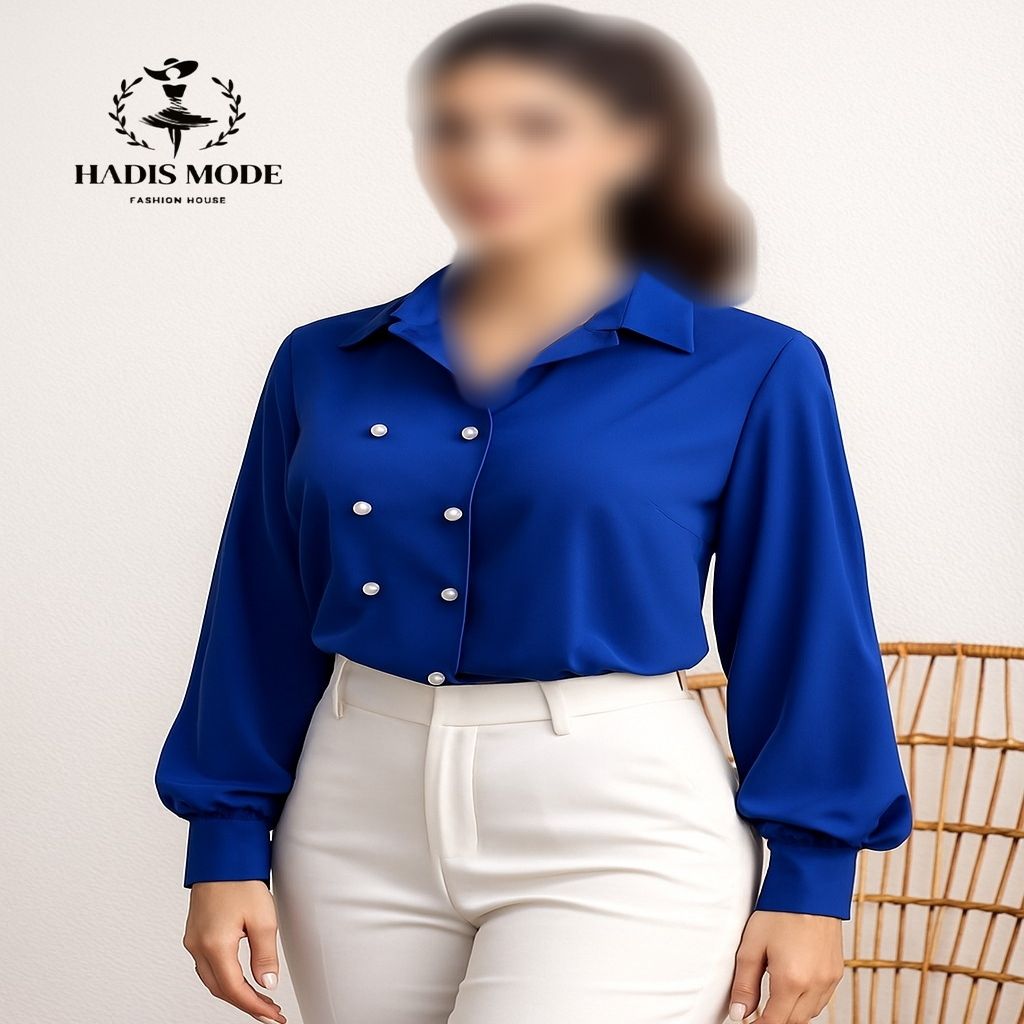 خرید اینترنتی قیمت شومیز کرپ زنانه دخترانه مدل ترانه