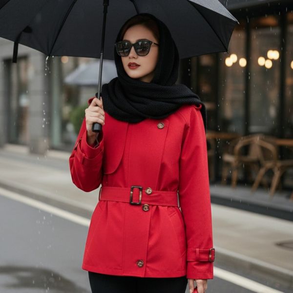 بارونی آستردار مزونی مدل الین