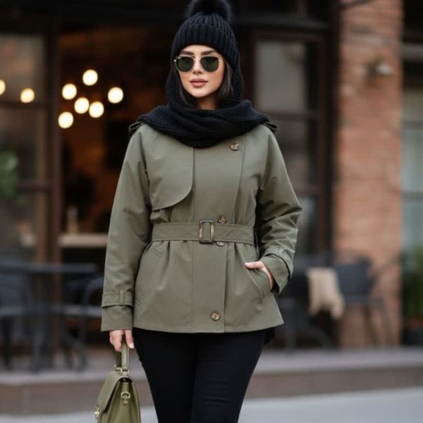 بارونی آستردار مزونی مدل الین