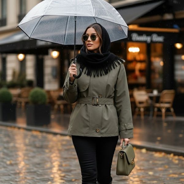 بارونی آستردار مزونی مدل الین