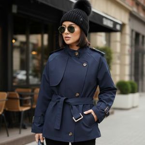 خرید انلاین بارونی آستردار مزونی مدل الین