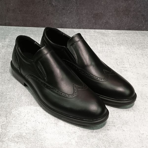 کفش مردانه روزمره اداری چرم طبیعی مدل هاوانا