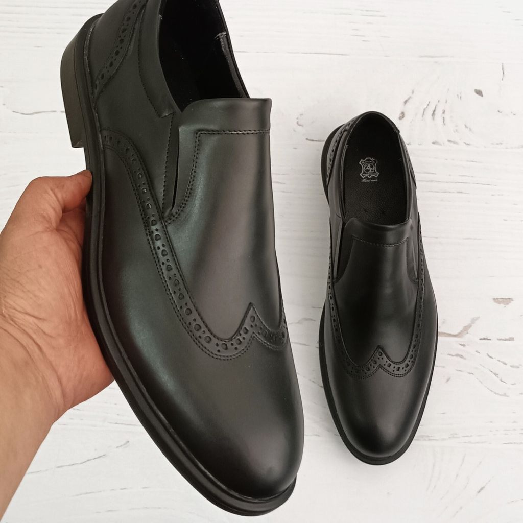 فروش اینترنتی کفش مردانه روزمره اداری چرم طبیعی مدل هاوانا