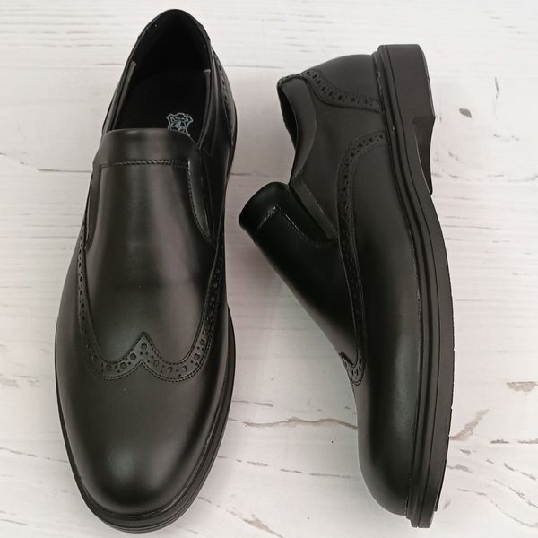 کفش مردانه روزمره اداری چرم طبیعی مدل هاوانا