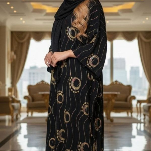 عبا گل گندم جلو بسته نورا