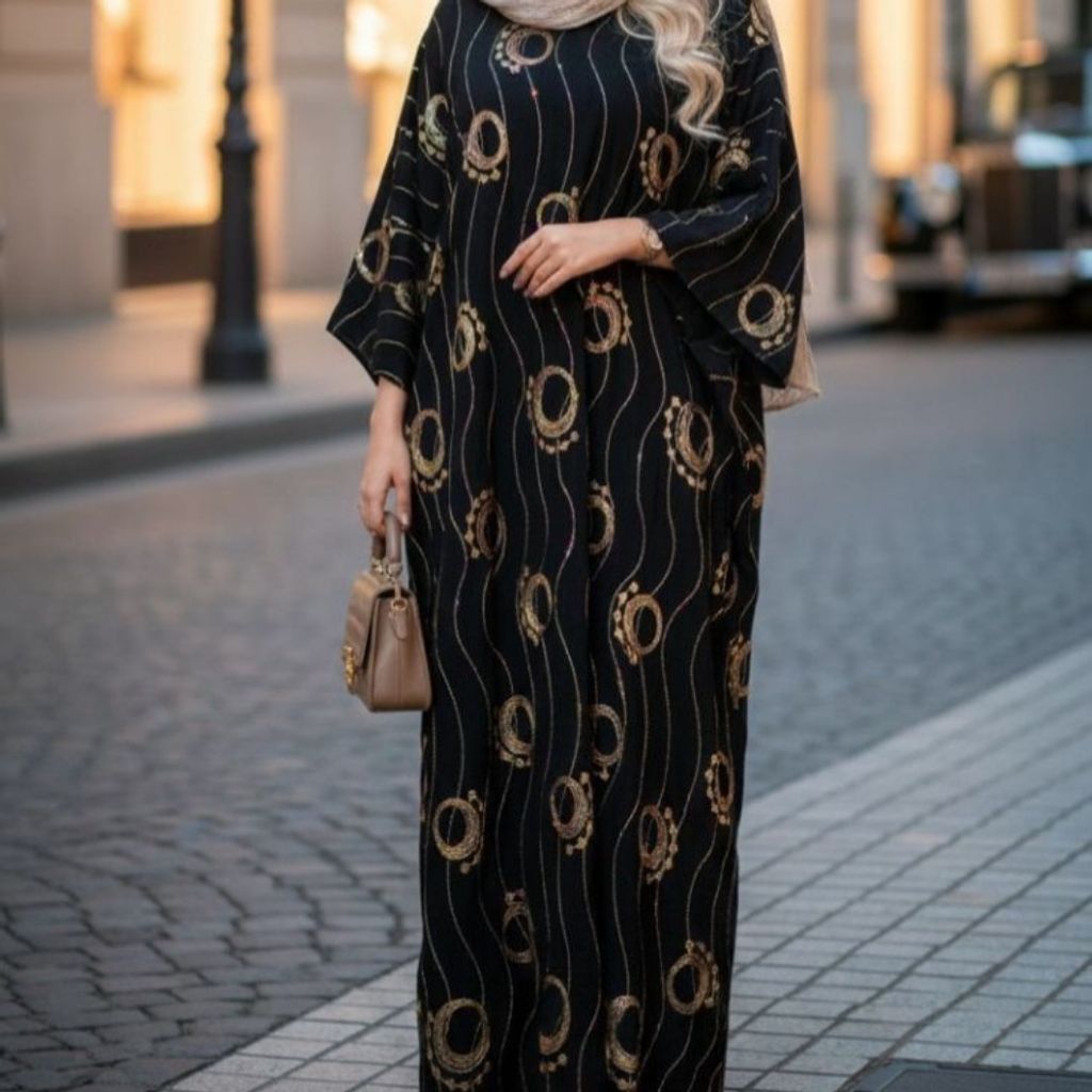 فروش اینترنتی عبا گل گندم جلو بسته نورا