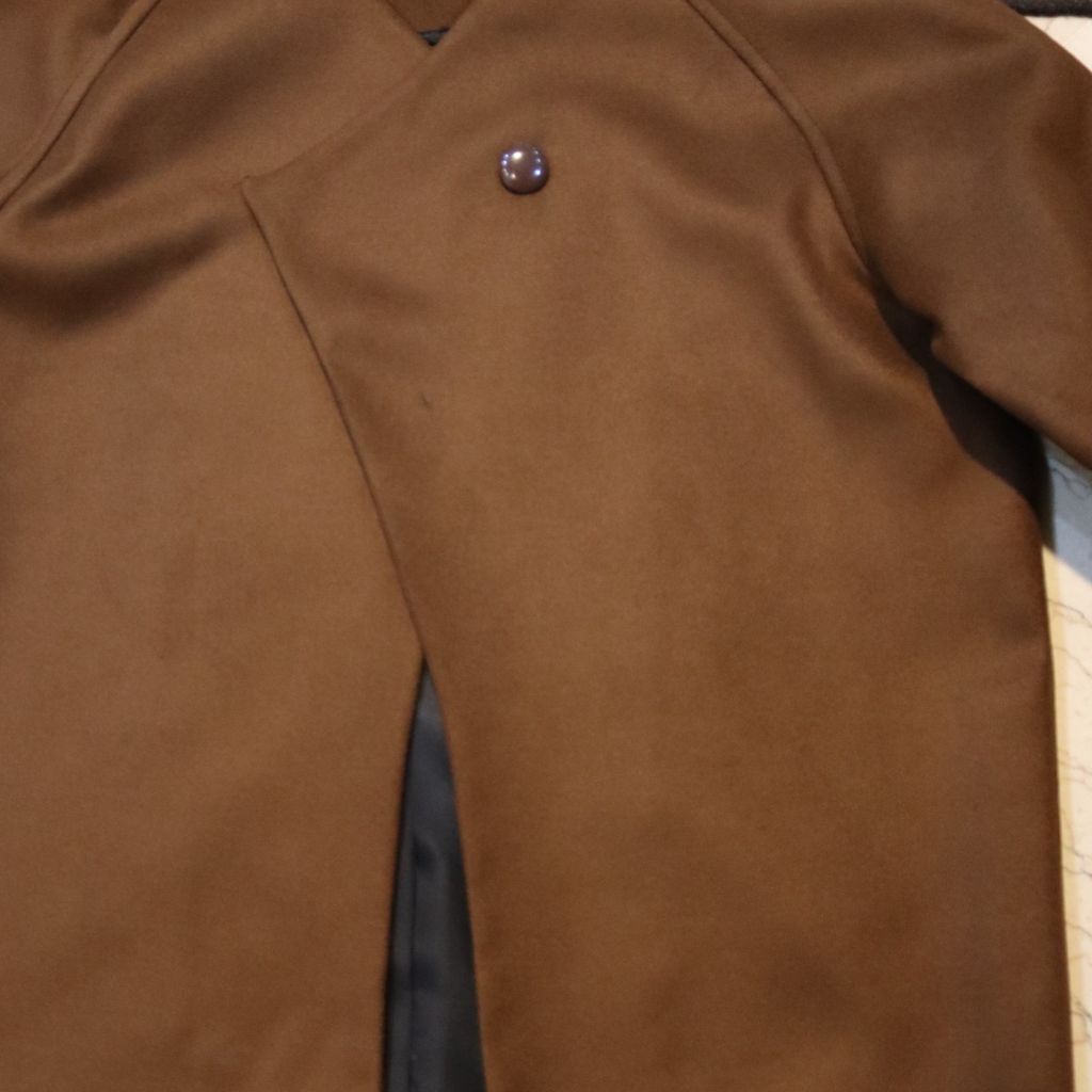 قیمت ارزان پالتو کوتاه زنانه قهوه ای آستردار