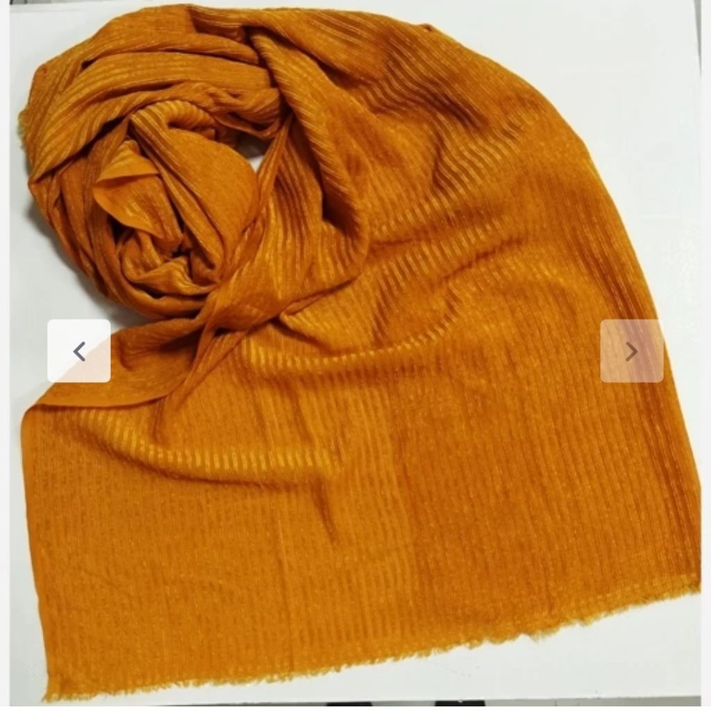 قیمت ارزان شال مخمل پلیسه با مخمل های برجسته