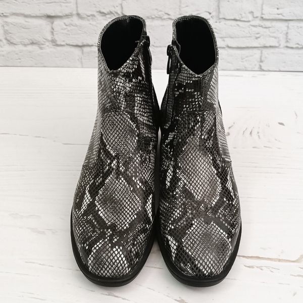 نیم بوت زنانه اسپرت چرم طبیعی مدل ناتالی پوست ماری