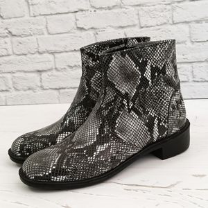 خرید انلاین نیم بوت زنانه اسپرت چرم طبیعی مدل ناتالی پوست ماری