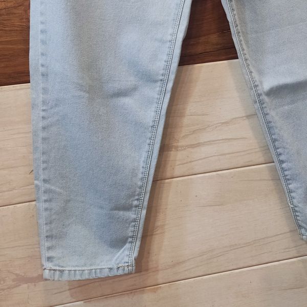 شلوار لی زنانه مام آبی روشن کد roniz