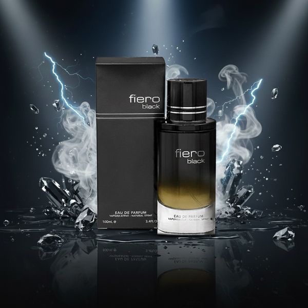 عطر بسیار کمیاب اصل امارات مردانه فیرو بلک فراگرنس ورد - گرم و تند