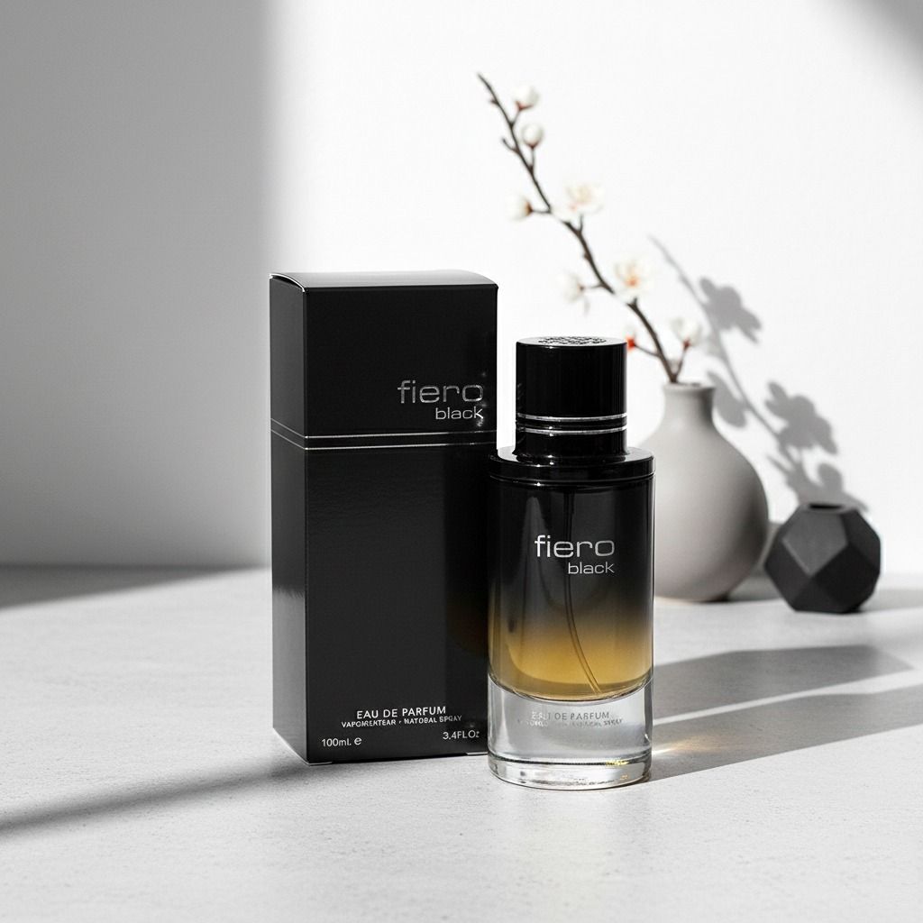 خرید آنلاین عطر بسیار کمیاب اصل امارات مردانه فیرو بلک فراگرنس ورد - گرم و تند