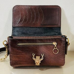 کیف زنانه دوشی چرم طبیعی