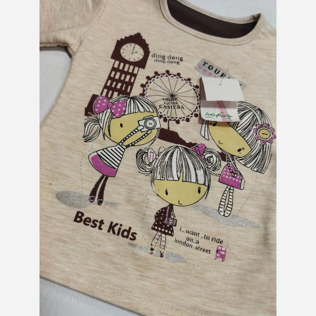 قیمت ارزان بلوز آستین بلند دخترانه 