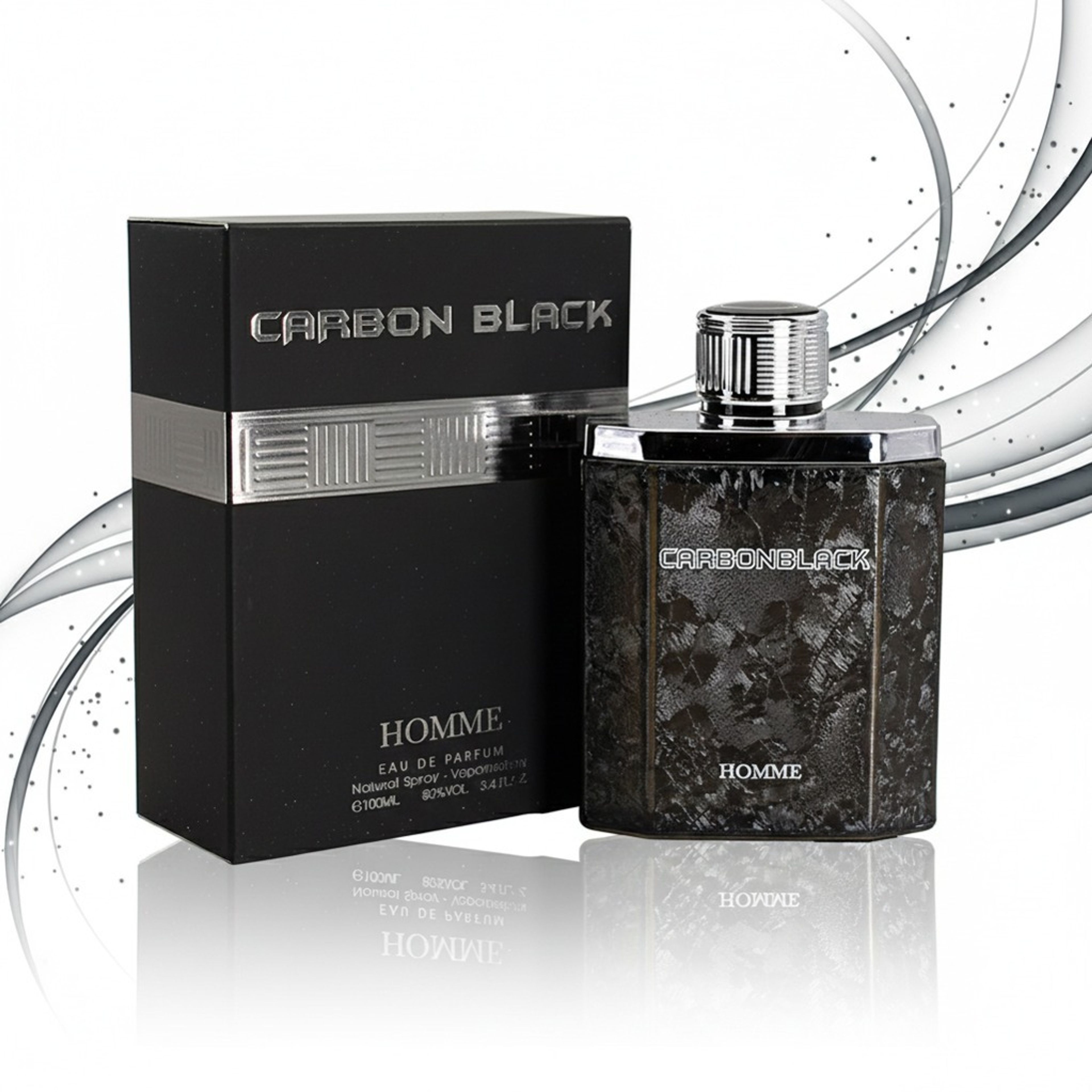قیمت عطر اصل امارات خاص مردانه کربن بلک فراگرنس ورد -100 میل - گرم و تلخ