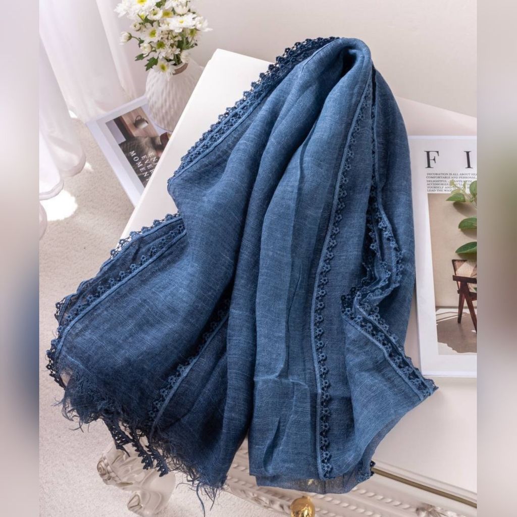 خرید انلاین شال کنفی بهاره دانتل شکوفه