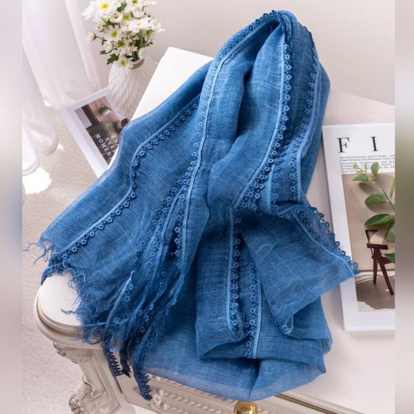 شال کنفی بهاره دانتل شکوفه