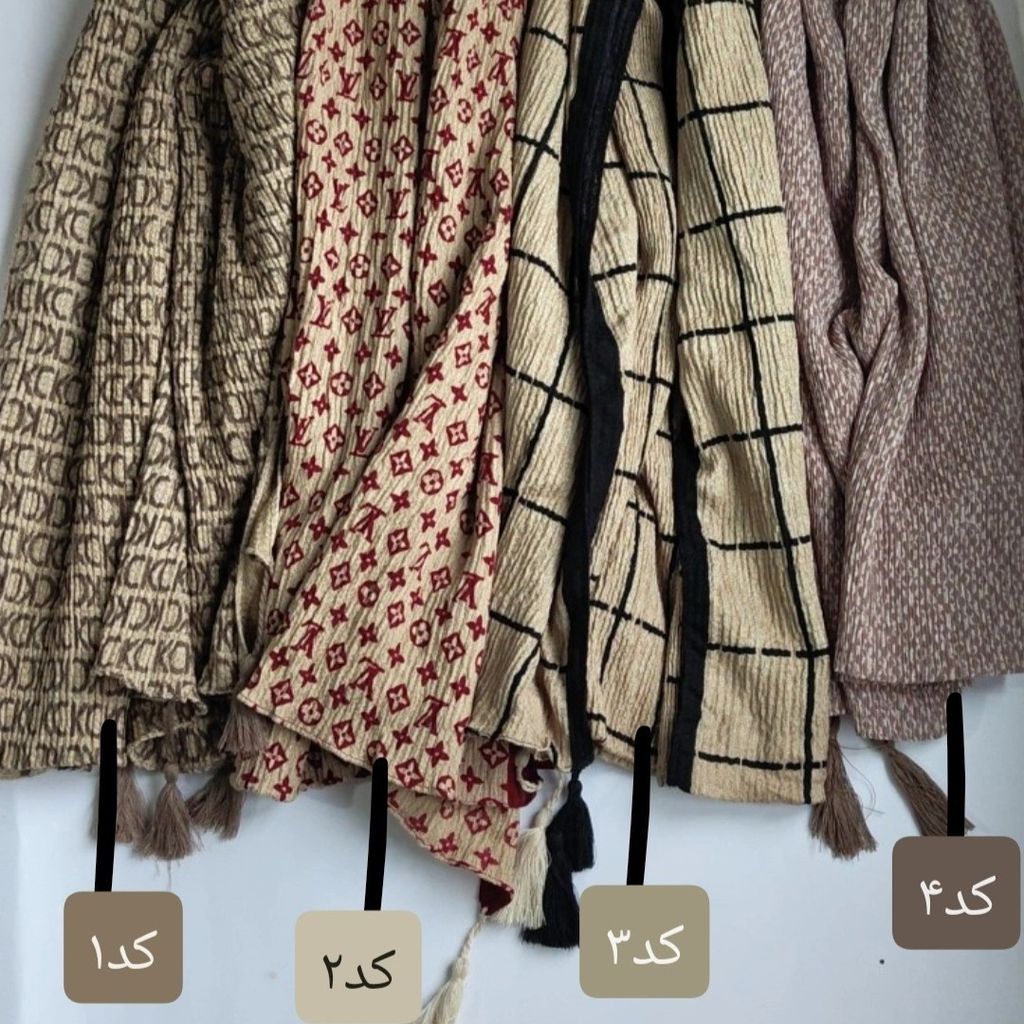 خرید اینترنتی شال برشکا پلیسه طرحدار