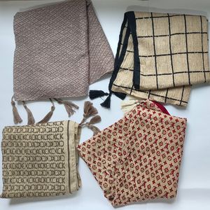 شال برشکا پلیسه طرحدار