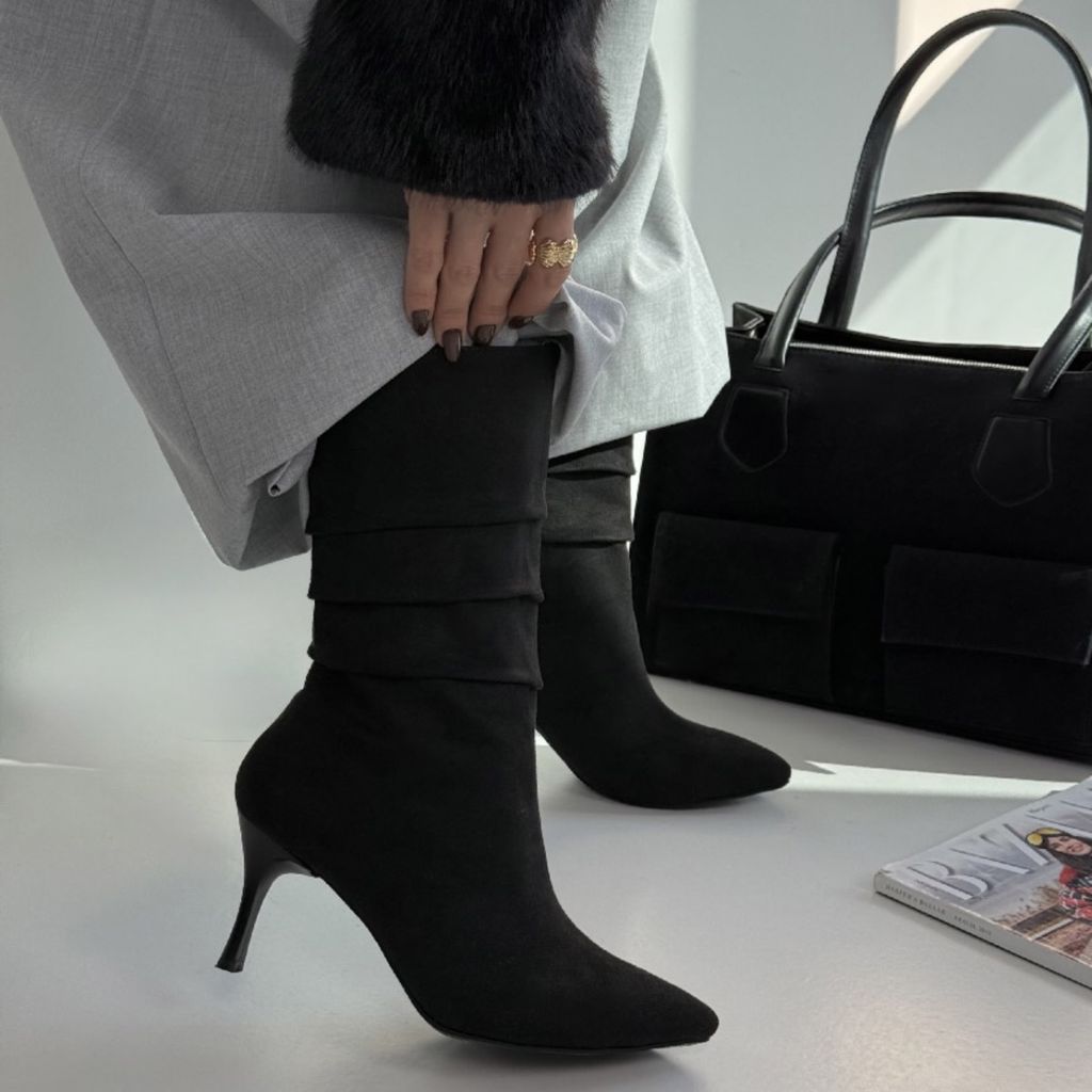 قیمت ارزان بوت اسلاچ پاشنه بلند 141131