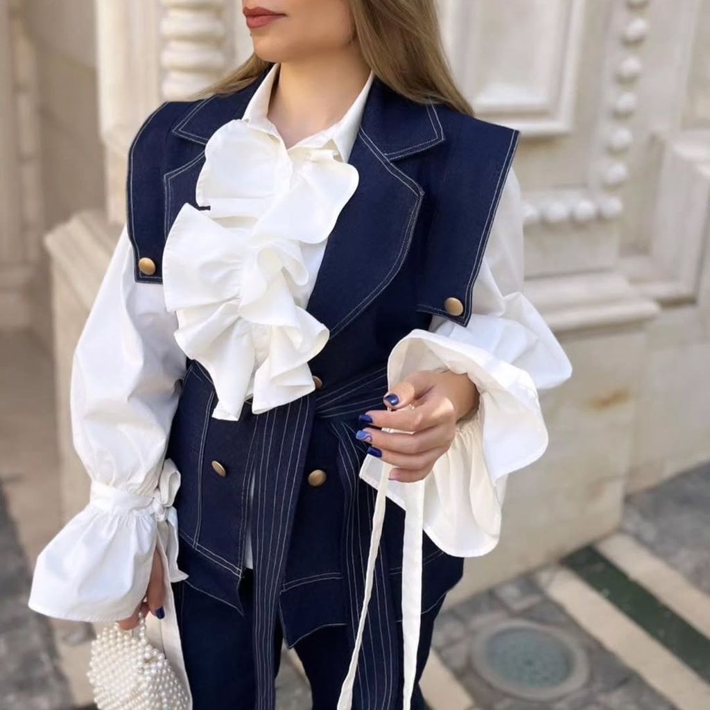 مشخصات ست شومیز و وست جین