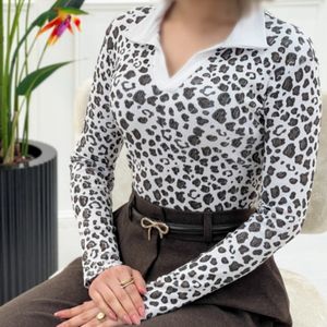 خرید اینترنتی بلوز پلنگی پارسی