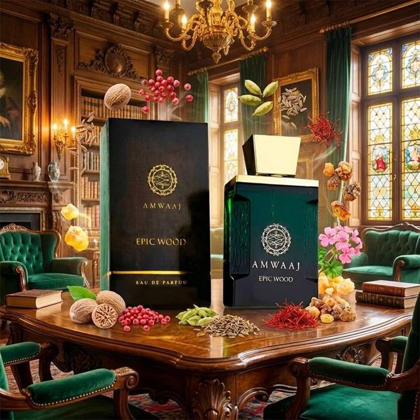 عطر اصل امارات پرفروش مردانه آمواج اپیک فراگرنس ورد - 100 میل