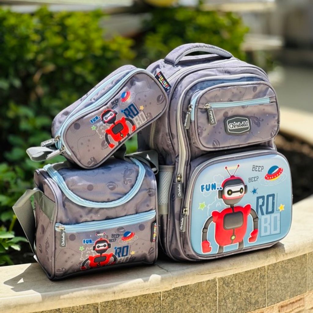 خرید اینترنتی قیمت کوله پشتی سه تیکه طرح Robo از کریسبلا کد 4041804