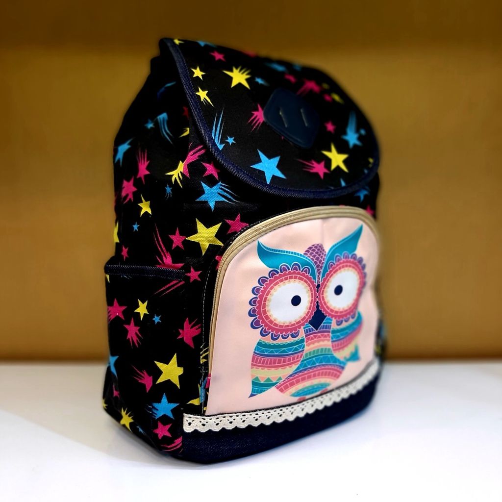 خرید آنلاین کوله پشتی جغدی ستاره‌ای