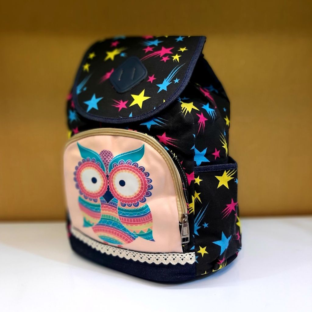 خرید انلاین کوله پشتی جغدی ستاره‌ای